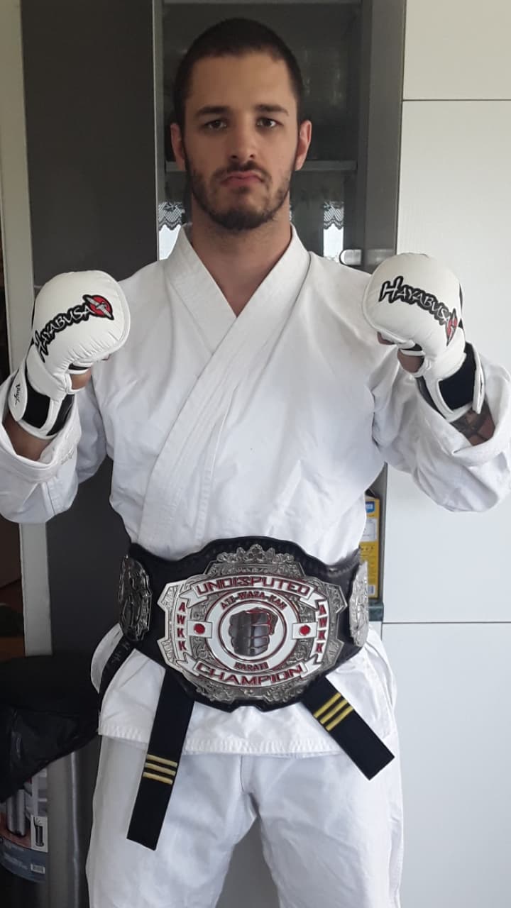 Ceinture de champion Ate-Waza-Kan